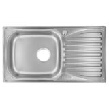 Chiuveta Freddo SN9022S, blat, anticalcar, cuva stanga, inox